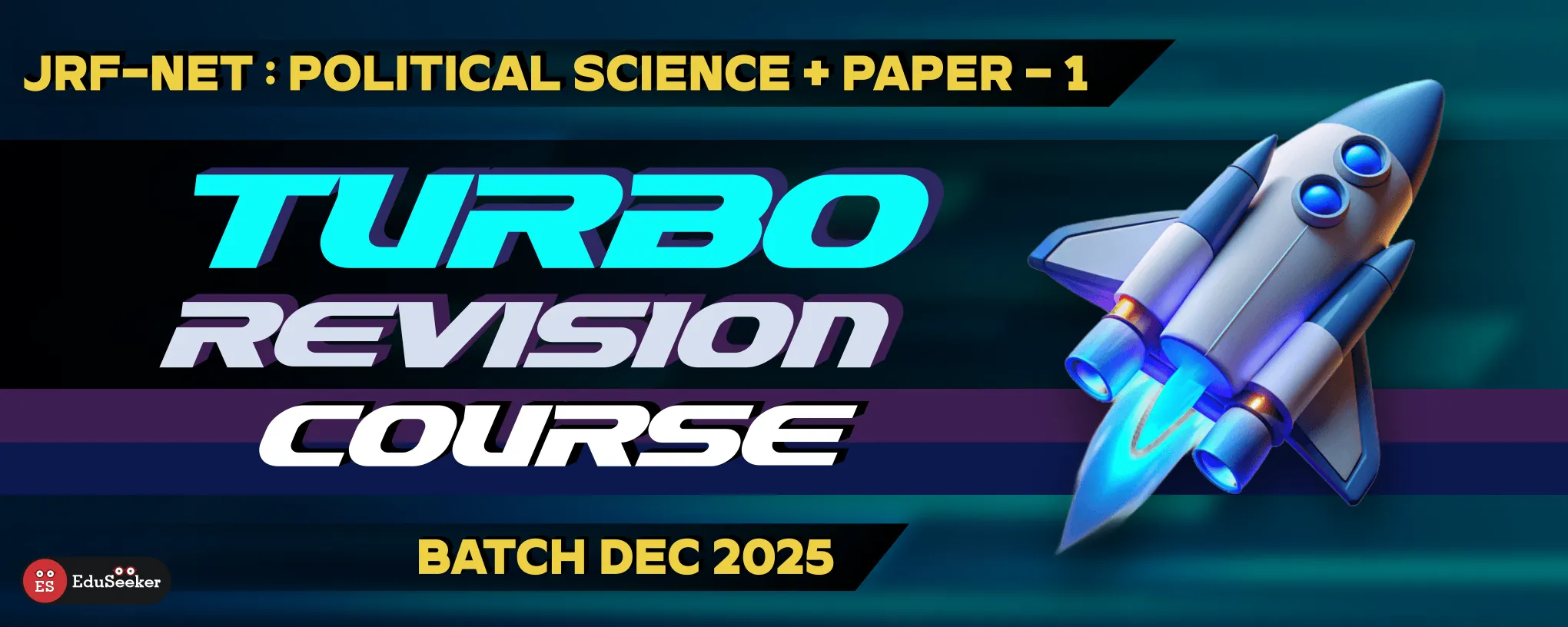 NET–JRF Political Science + Paper-1 Combo Turbo Revision Pack