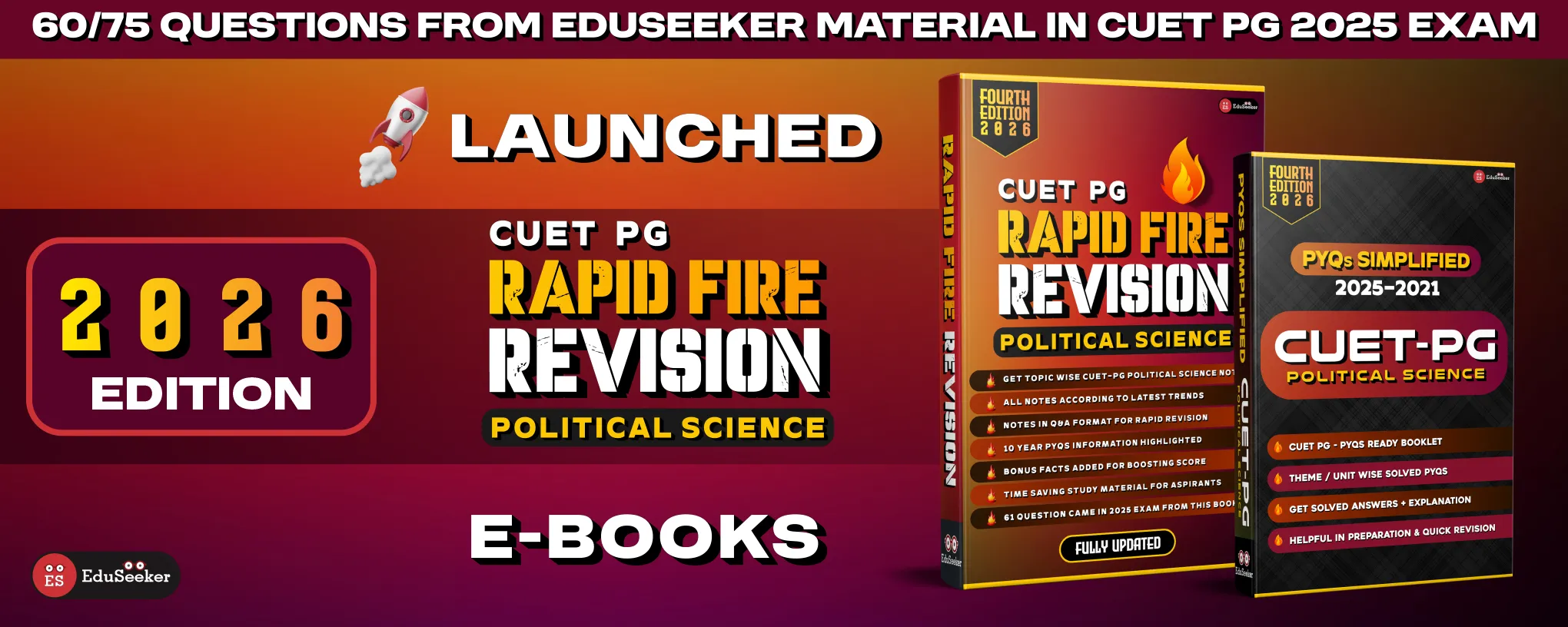 Rapid fire revision CUET-PG E-books