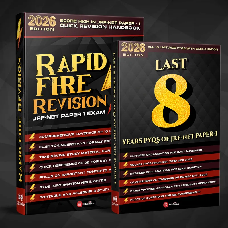 NET Paper-1 Rapid Fire + PYQs Ebooks Combo