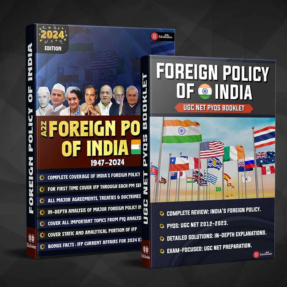 India's Foreign Policy Ebooks: Textbook+MCQs Booklet