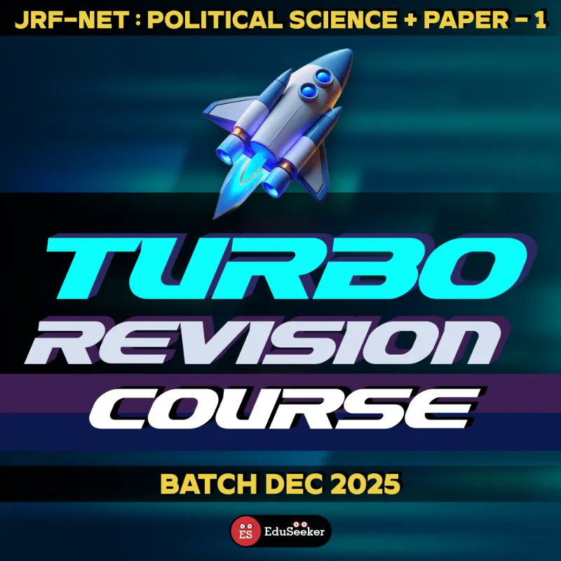 NET–JRF Political Science + Paper-1 Combo Turbo Revision Pack