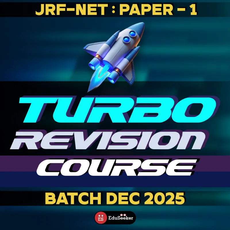 JRF-NET Paper-1 Turbo Revision Course