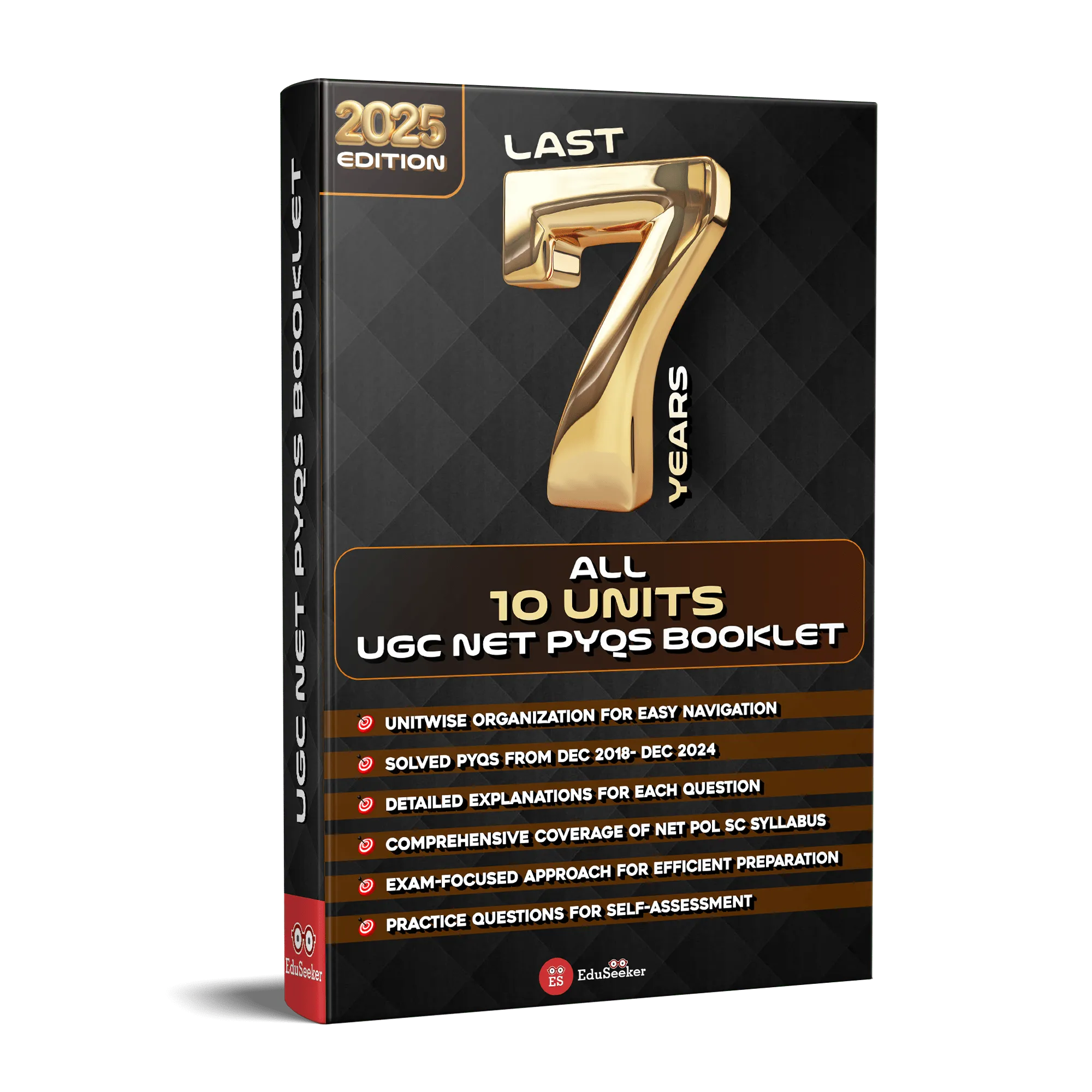Last 7 Years NET Political Science All 10 Units PYQs Booklet