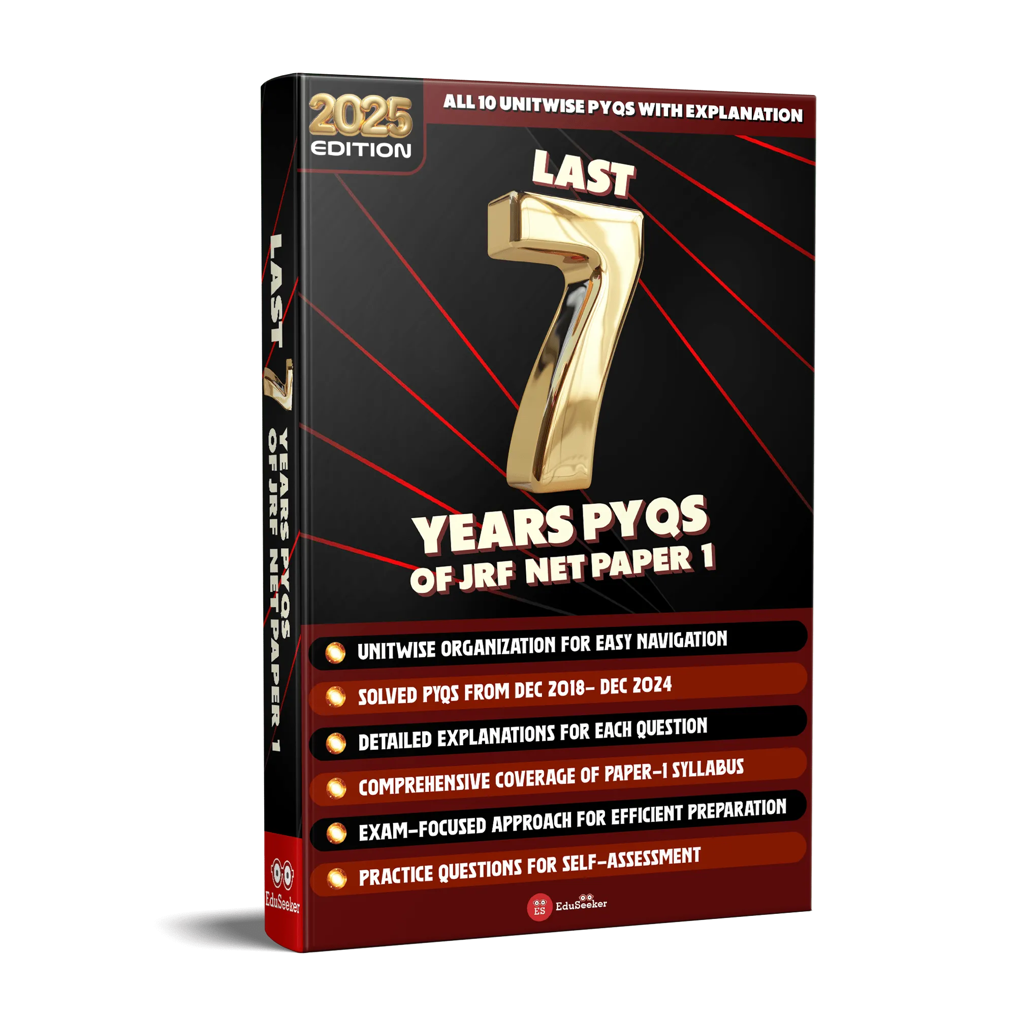 NET Paper-1 PYQ Masterbook All Units Covered & Solved, Unit-Wise