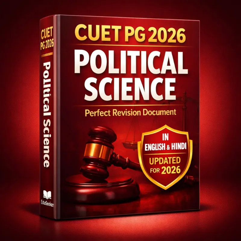 CUET PG 2026 Political Science – Perfect Revision Document (English & Hindi)