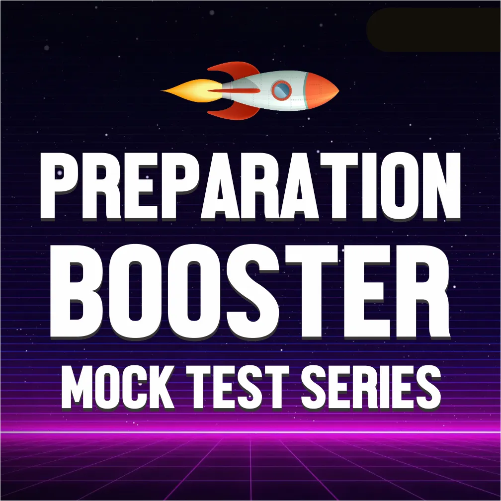 Preparation Booster Mock Test Series 2023