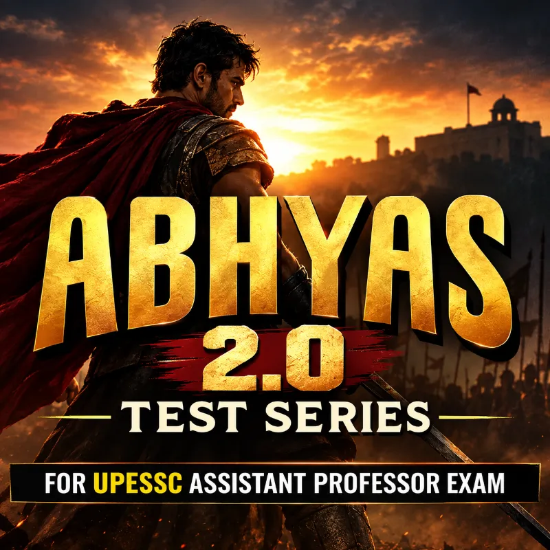 UPESSC Assistant Professor Political Science Test Series
