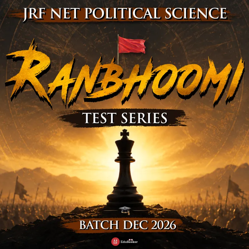Ranbhoomi Test Series | JRF-NET Political Science (Dec 2026)